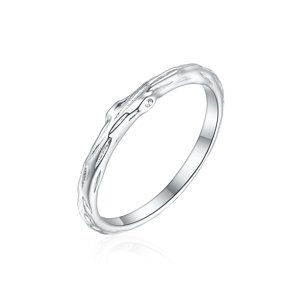 OLIVIE Snubný strieborný prsteň VETVIČKA 8589 Veľkosť prsteňov: 5 (EÚ: 49 – 50), Pohlavie: Dámske Ag 925; ≤1,5 g.