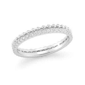 OLIVIE Stříbrný dvojitý prstýnek 8849 Veľkosť prsteňov: 6 (EÚ: 51 – 53) Ag 925; ≤1,8 g.