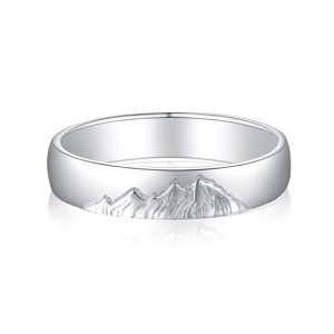 OLIVIE Snubní stříbrný prsten HORY 8892 Veľkosť prsteňov: 10 (EÚ: 62-64), Pohlavie: Pánske Ag 925; ≤2,6 g.